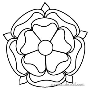 tudor roses patterns pdf